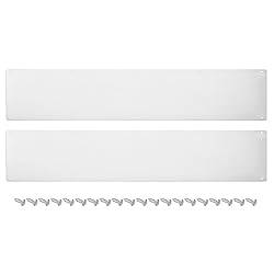 uxcell 2pcs Door Kick Plate, 6 x 30 Inches Aluminum