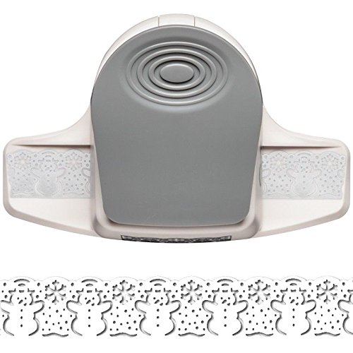 Punch, Royal Border Punch, Punch 2.9 cm x 6 cm, Motif Hole Punch for Paper, Crafts (Snowman with Pop-Up Effect)