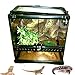 30 Liter Aquarium Habitat Large Reptile Lizard Kit Set Portable Tank Lid & eBookthumb 3