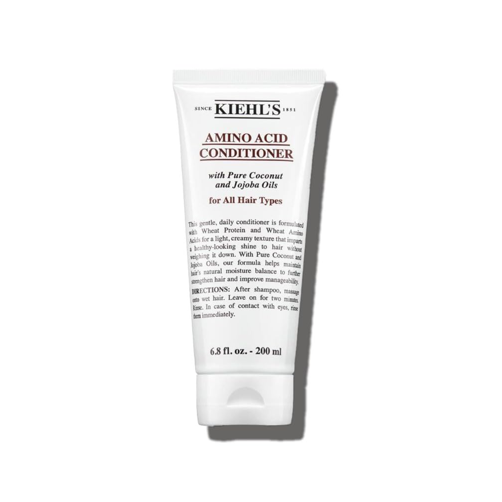 Kiehl's Amino Acid Conditioner, Strengthening and Moisturising Hair Treatment, Suitable for All Hair Types, 200Ml — image 1