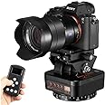 ZTFON YT-1000 Auto Motorized Rotating Panoramic Head Remote Control Pan Tilt Video Tripod Head Stabilizer for Smartphone Cameras