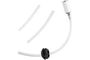 TOSRWGLL 3004117 Fuel Line Kit Replacement for Eskimo Gas Augers S33Q8, Z71Q10,M43Q10,Z51Q10,M43Q8,Z51Q8, M51Q8,2333,M51Q10,Ice Auger Parts Fuel Hose Filter Kit Including Fuel Lines,Grommet and Fuel Filter