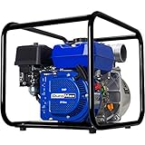 DuroMax XP650WP 3-Inch Intake 7 HP OHV 4-Cycle 220-Gallon-Per-Minute Gas-Powered Portable Water Pump