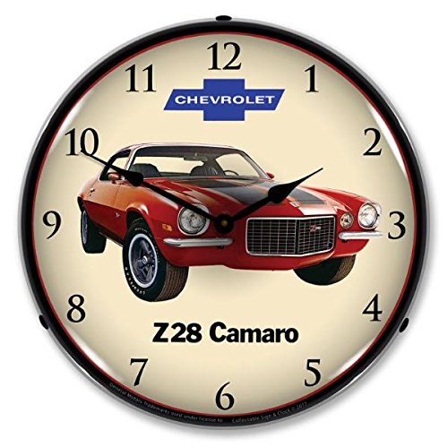 Cool Chevy Camaro Wall Clocks For Fans Of Muscle Cars