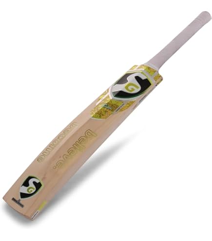 Batte De Cricket En Saule Anglais Grade 1 – Parfaite Pour Les Jeunes Joueurs !