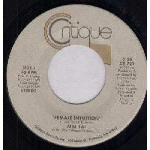 Mai Tai - Female Intuition/you Control Me - Zortam Music