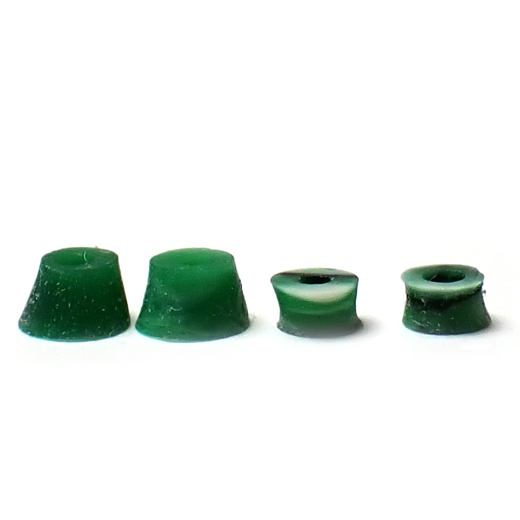 SPITBOARDS Swirl Bushings Duro Series 78A Fingerboard White-Green-Black — image 1