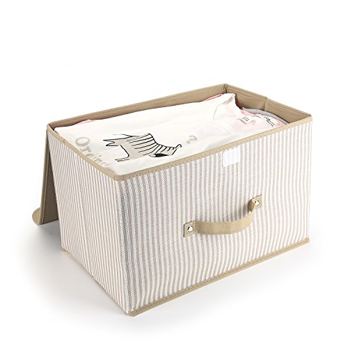 image for mee'life STORAGE Storage Bins,Mee'life Set of Two Foldable Storage Box