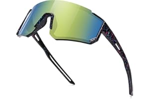 SEKKAF Youth Baseball Sunglasses for Boys Girls Age 6-12 Softball Cycling Sports Sunglasses for Kids Lightweight Frame