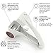 Orecchi Rotary Cheese Grater with Three Interchangeable Drums - Vegetable Cutter Slicer and Shredder