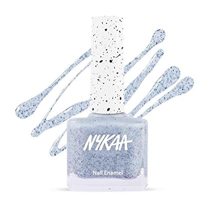 Nykaa Cookie Crumble Nail Enamel - Shade No 188 Blueberry Shortbread (9 ml)