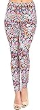 PLUS SIZE Printed Brushed Leggings (Bubblegum Palooza)