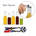 TI-EDC Titanium Keychain Skull Multifunctional Tool as Pry Bar, Nail puller, Screwdriver, Beer Bottle Opener, Spanner, Wrench or Pocket Survival Tool (Blue)