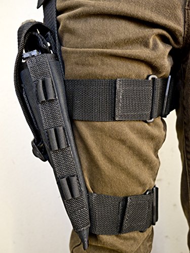 OUTBAGS USA OB-10TAC Nylon Drop Leg Thigh Holster w/ Ammo Loops. Family owned & operated. Made in USA