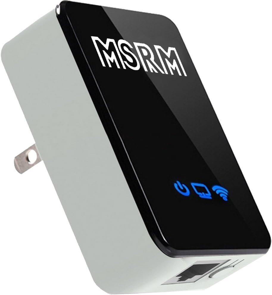 Aaron MSRM US300 300Mbps Wireless-N WiFi Long Range Extender, With 360 Degree Full Coverage WIFI Repeater