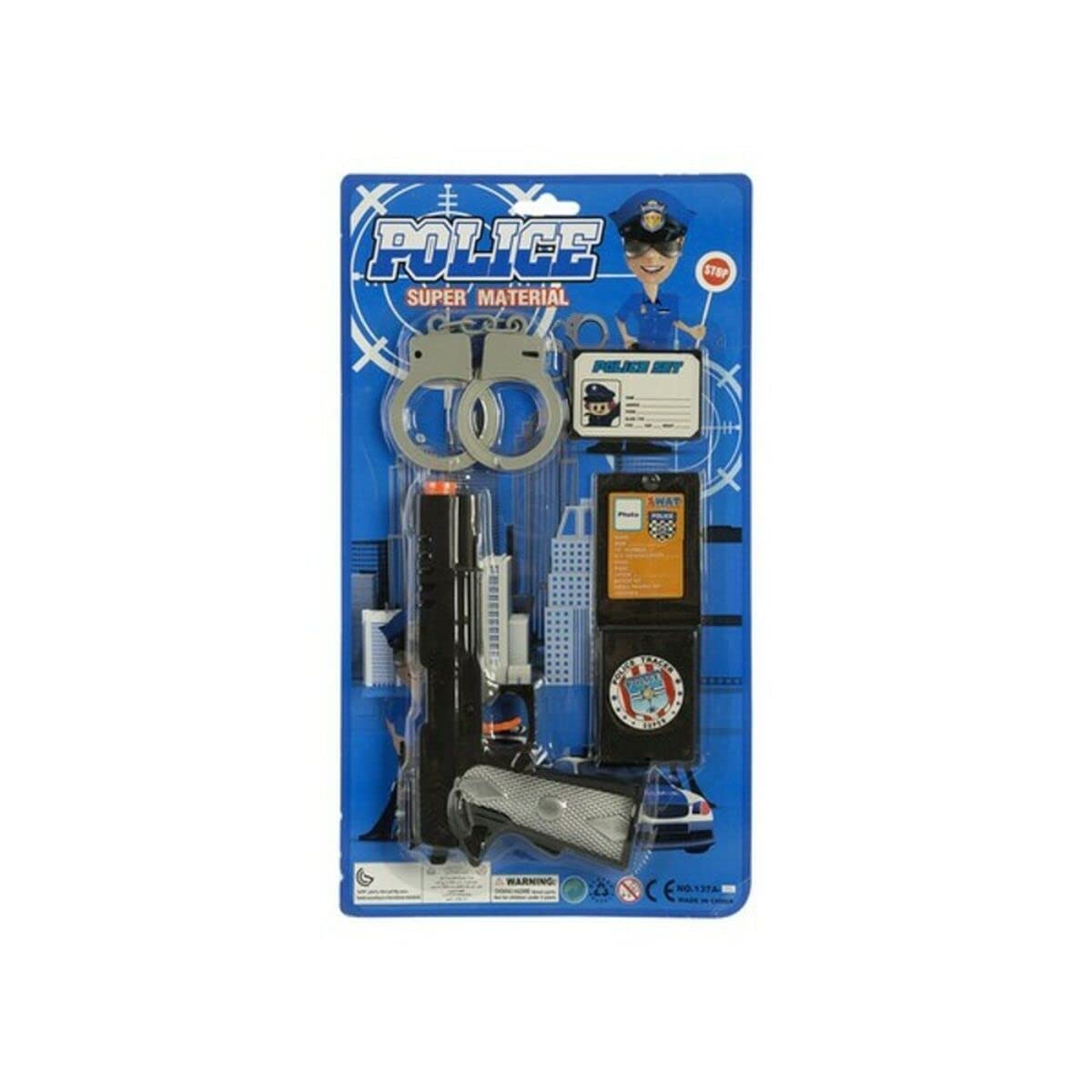 Junior Knows Set BL. POLICIA 21 x 38 x 3 cm, Standard