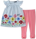 Tommy Hilfiger Baby Girls Leggings Set, Blue