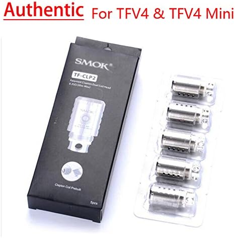 Authentic (5pcs) Ṽ4 ŢF-CLP2 0.35 COIĹs For SḾõk ŢF-Ṽ4 &amp; ŢF-Ṽ4 mini Ţänk