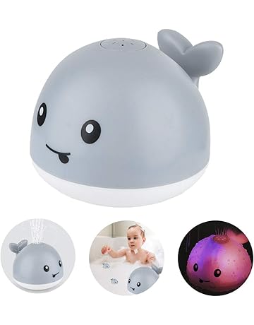 Gizmovine Jouet De Bain Jouet Bain Bebe Canard Douche De Canard Et Coquetier En Plastique Pour Jouer Dans Le Bain Badiner Jeux De Bain Pour Jouets De Bain Baignoire Piscine Garcon Fille Des 6 Mois