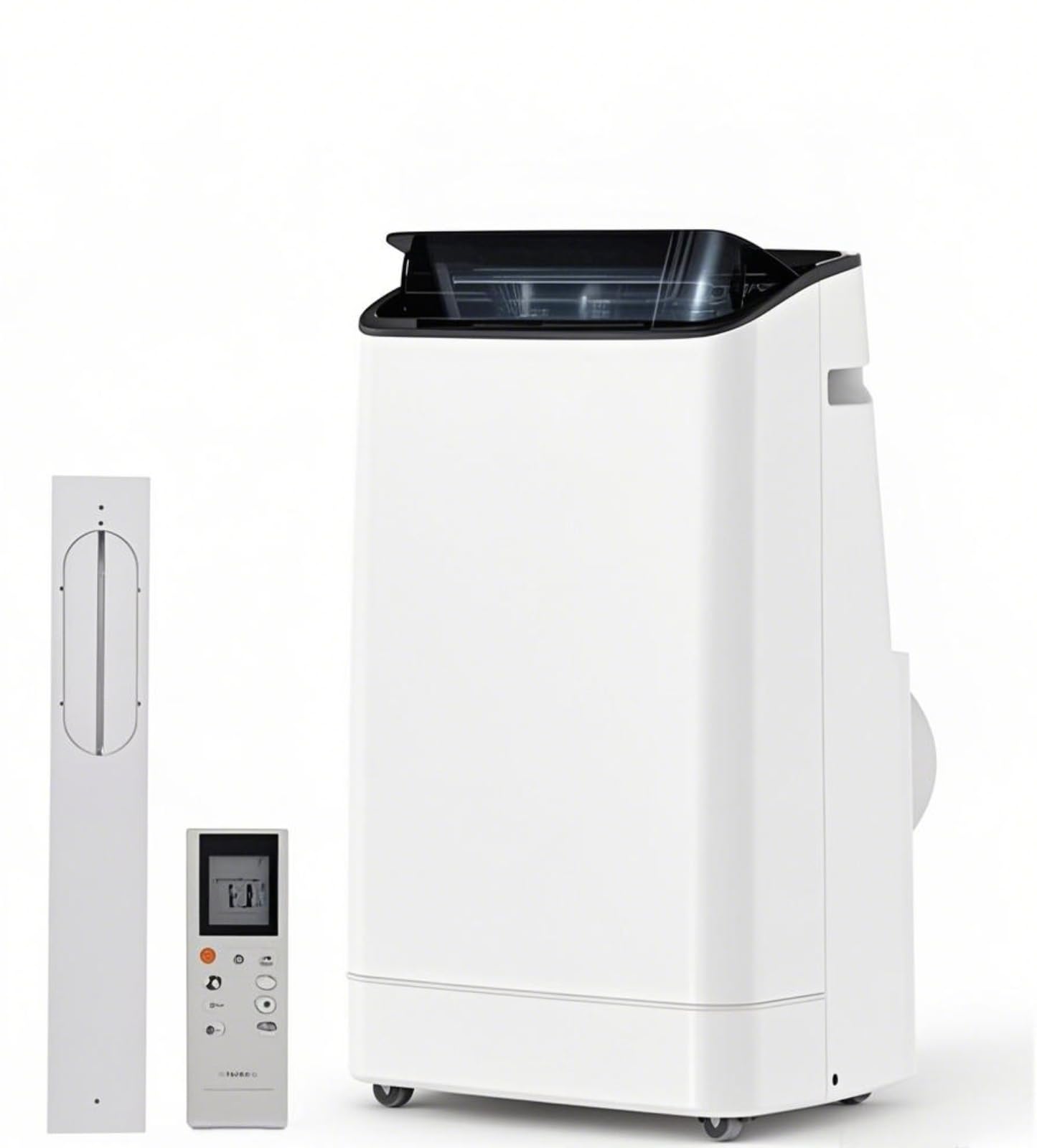 Photo 1 of 14,000 BTU Portable Air Conditioner 3-IN-1 (Cooling, Dehumidifying, Fan) - Portable AC Units for Rooms - Cools 750 sq.ft | 90 Pints/Day, 54dB Quiet | Includes Hose & Window Kit, White-A020J