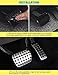 BSFlash car Gas Pedal Cover Compatible Mercedes-Benz A B Class CLA GLA(2 Set)