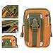 MoKo Universal Outdoor Waist Bag, Tactical EDC Molle Pouch Camping Belt Purse Fit 6.5