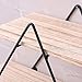 cheerfullus Iron Wall Shelves Brackets Art Wooden Wall Bookshelf Metal Wall Rack with Vintage Wood Storage Holder - Diamond