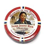 Sore Joint Rub Healing Salve Ointment for Arthritis, Muscle Pain by Medicine of The People (3 oz)