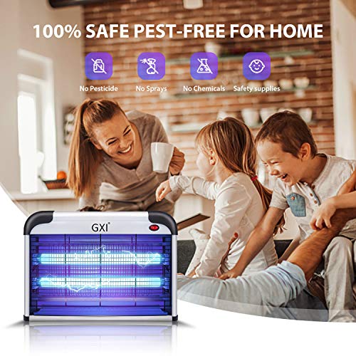 Bug Zapper 20W Fly Trap Indoor Fly Trap Electric Mosquito Zapper