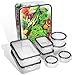 Fullstar Food Storage Containers Set with Smart Lock Lids (18-Pieces Set / 9 Containers and 9 Lids)