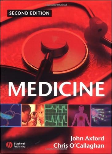 Medicine Axford John S O Callaghan Chris 9780632051625 Amazon Com Books