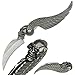 Skull With Wings Fantasy Style Manual Folding Pocket Knife