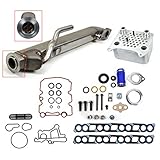 NEW EOCK2700 Ford 6.0L E-350 F-250 F-350 Diesel UPGRADED Square EGR Cooler & Oil Cooler Kit