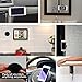 J.MOSUYA 5Pack Nano Multi Purpose Gel Pads for Car Holder Cell Phone iPhone 8 7 6 Plus, Ipad, Tablet Sticky to Wall Glass Mirrors, Dashboard, Kitchen, Office, Cabinets, Carpet
