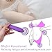 The New Mini Comfy Vibrator Magic Rotating with USB Adjustable 10 Speed Weaterproof Mute Design for Shoulder Neck and Back Waist Hips,Full Body Pain Relief NFJH