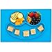 Baby Frog Placemat - Silicone Washable Toddler Placemat - No More Splatter Platter (Blue)