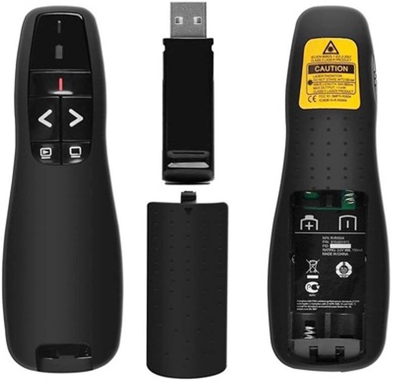 MicVista MicV01 Wireless Presenter Remote PPT clicker for School or Office Using Like Meeting, Report, Lecture and Presentation