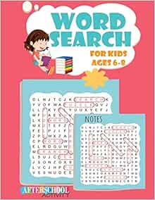 Word Search for Kids Ages 6-8: 60 Large Print Word Search Puzzle to