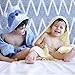 Panda and Penguin Terry Cotton Absorbent Baby Hooded Bath Towel with eBook, Pink