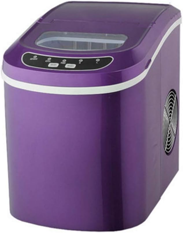 Portable Electric Ice Cube Maker, Countertop Machine, 9 Ice Cubes Ready