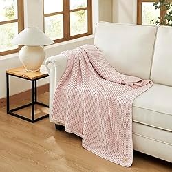 UGG 33816 Luna Cotton Throw Blanket Soft Washed