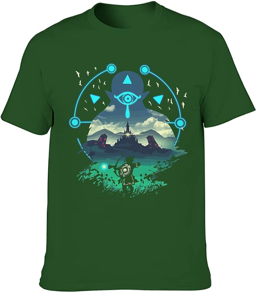 TShirt Zelda Premium Quality Breathable Novelty Short Sleeve Crew Neck
