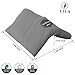 HAOBAIMEI Travel Pillows, Travel Neck Support Wrap, Neck Wrap for Travel Sleep, Travel Scarf Pillow, Soft Neck Travel Pillow, Flight Neck Support Pillow, Best Travel Accessories for Airplanes (Grey)