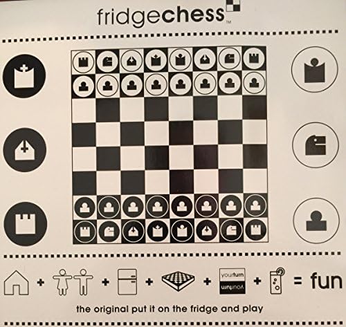Fridgechess Magnetic Refridgerator Chess Limited Edition by Sungard 2002
