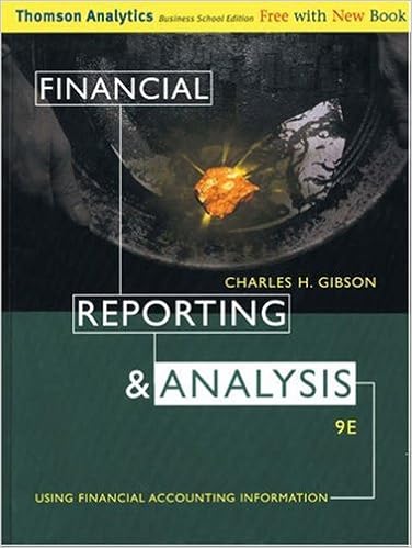Financial Reporting And Analysis Using Financial Accounting - 