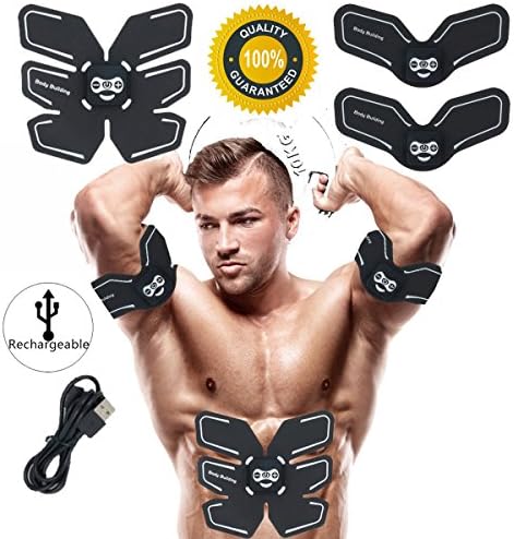 JIRUN Muscle Trainer Abs Trainer Ultimate Ab Trainer Abs Trainer for Men Women Abdominal Work Out Ads Power Fitness Abs Muscle Training Gear Workout Equipment Portable Trainer Abs Belt