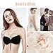 Adhesive Bra Strapless Push up Bra with Drawstring Reusable Invisible Silicone Bra