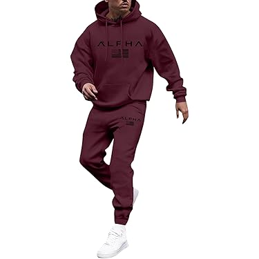 DOINLINE Conjunto Deportivo De 2 Piezas Para Hombre, De Manga Larga, Para Correr, Atletismo, Conjunto Deportivo, Azul