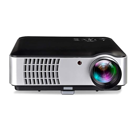 Proyector de video, mini proyector 3D 1080P con lámpara de 20000 ...