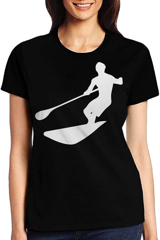 Adult Paddleboard Womens Tshirt Sportswear Casual Crewneck Tees Amazon